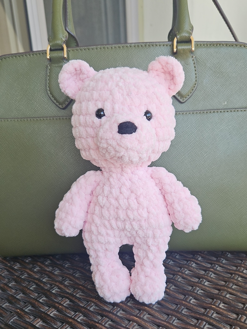 Handmade Crochet Teddy Bear Amigurumi